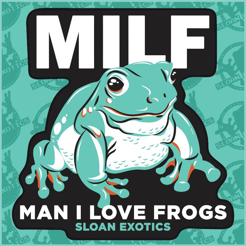 MILF - Man I love Frogs Sticker